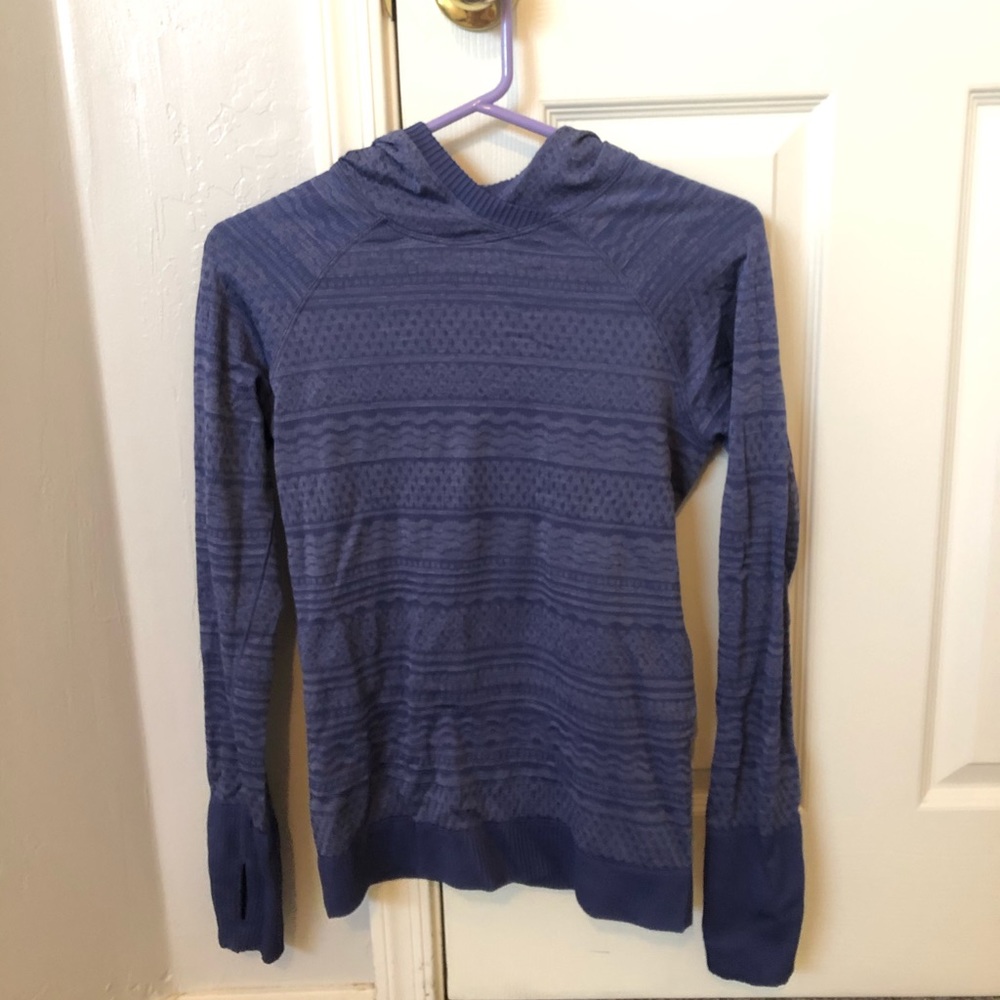 navy blue lululemon workout jacket